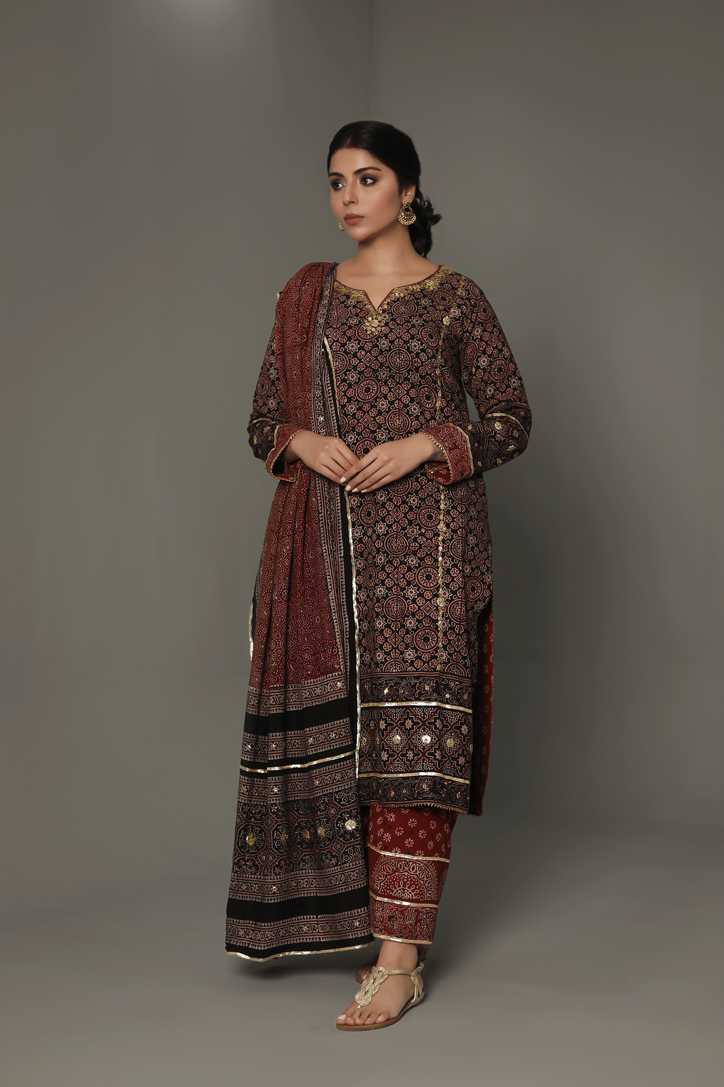 Meena 3 piece tailored set