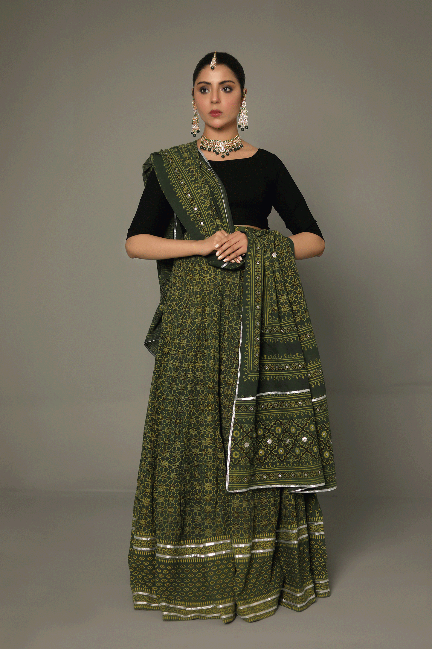 Guman 3 pc tailored set - StudioTehseen